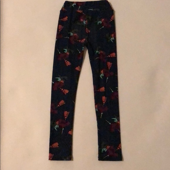 Wickedly Cute! L/XL Youth Lularoe Leggings - Picture 3 of 3